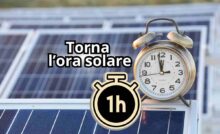 ora solare date autunno 2024